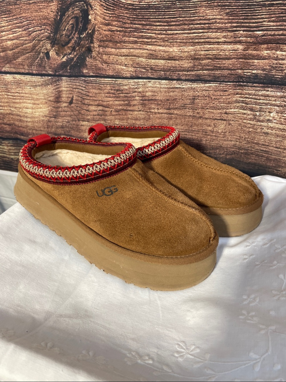 Ugg tasman platform slipper shoes